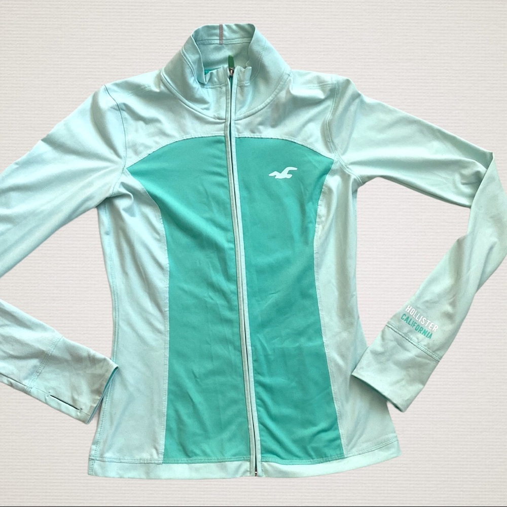 Hollister Sport jacket w/ Finger Holes Zipper S